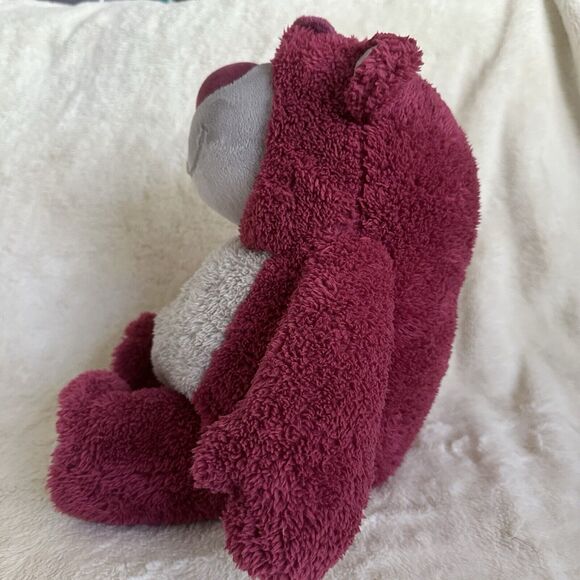 Disney Parks Lotso Huggin Bear Strawberry Scented Plush Toy Story 3 Stuffed Toy - Picture 3 of 5